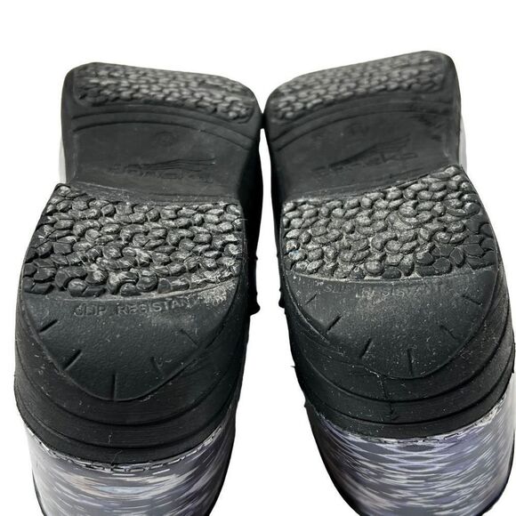 Dansko XP 2.0 navy blue ikat patent clogs size 41 - Picture 13 of 15